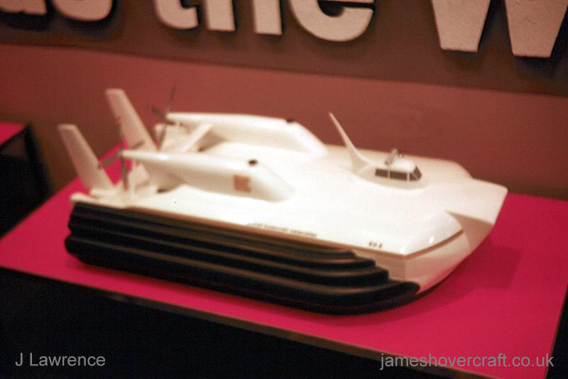 The BH-7 - Conceptual scale model (credit: Pat Lawrence).